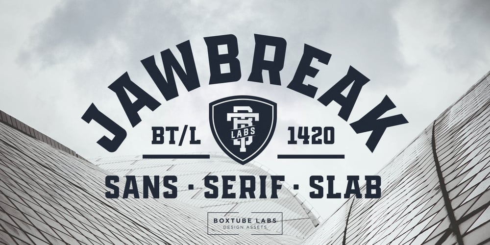 Jawbreak font