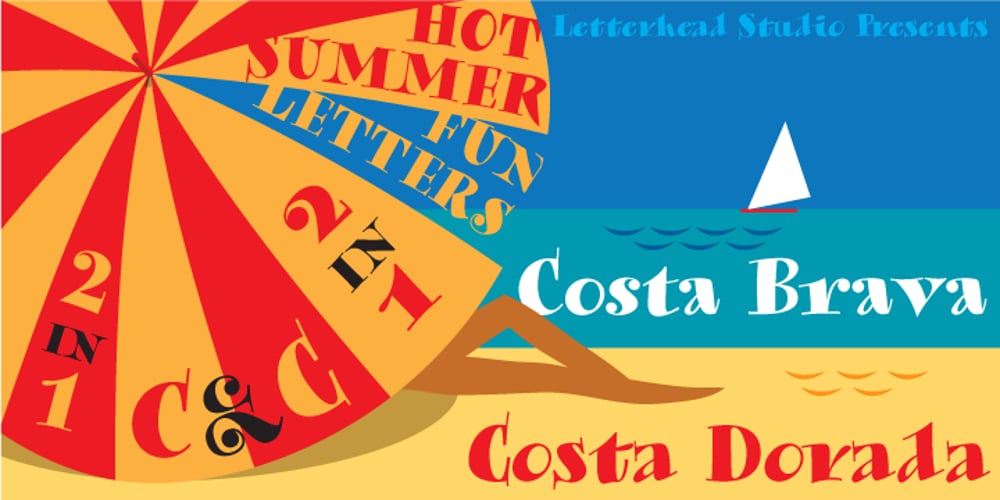 Costa Dorada font
