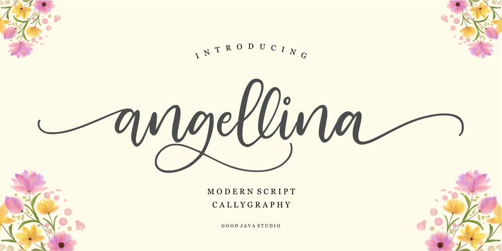 Love Angellina font
