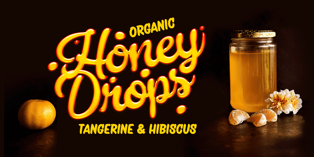 Honey Drops font