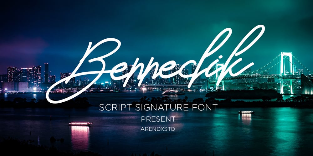 Bennedik font