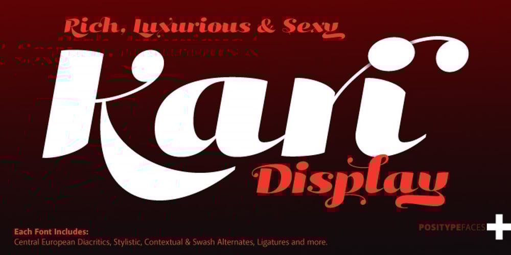 Kari Display font
