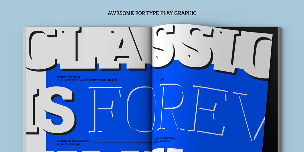MartiniThai Neue Slab V2 font