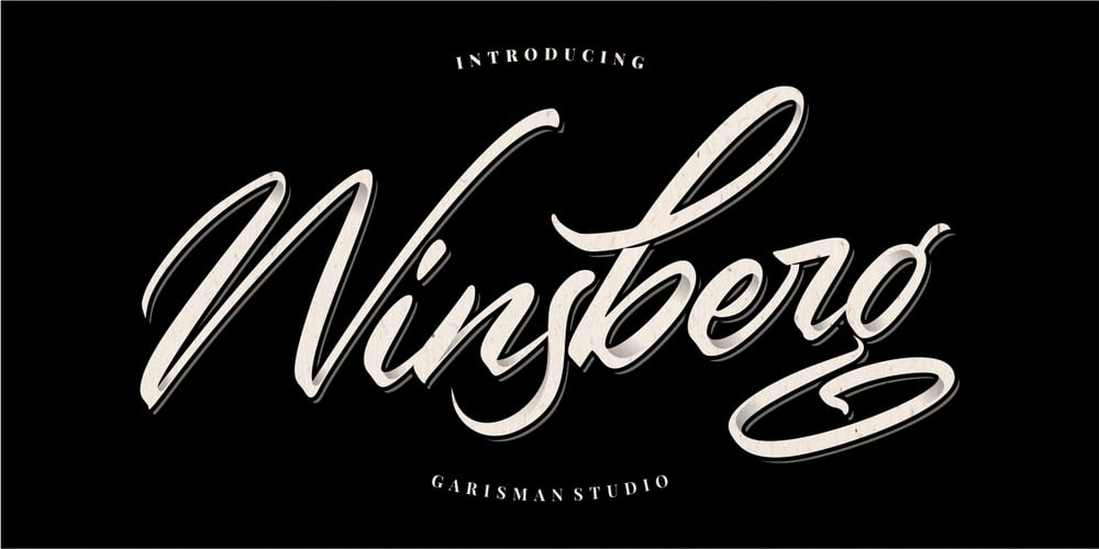 Winsberg font