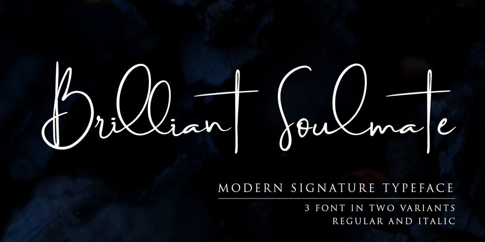 Brilliant Soulmate font