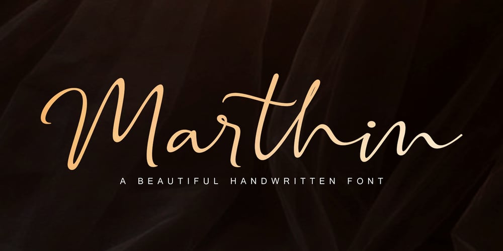 Marthin font