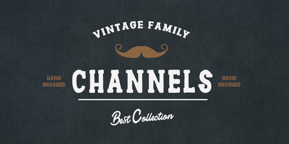 Channels font