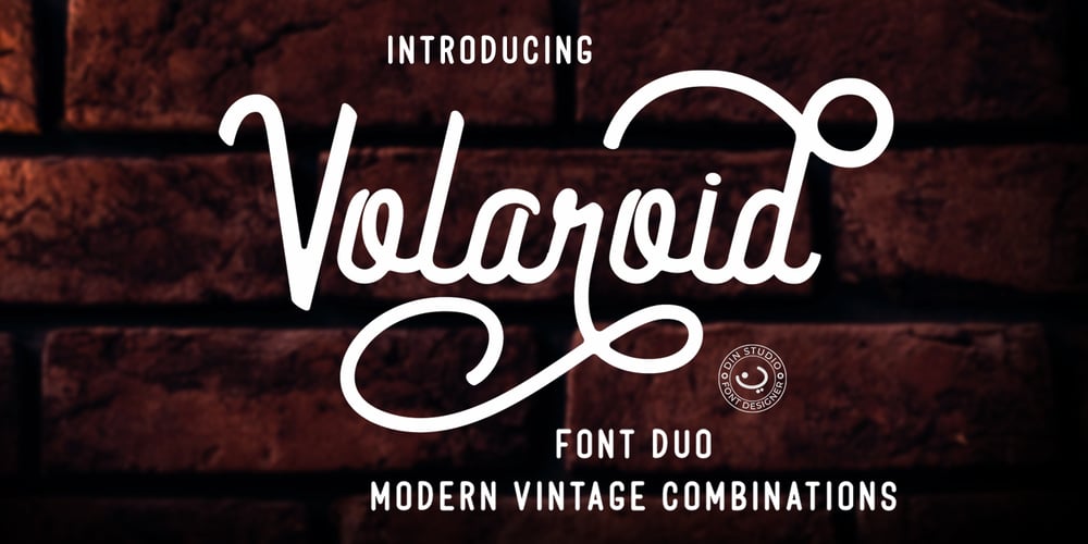 Volaroid font