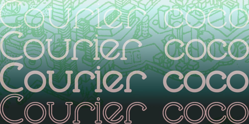 Courier Coco font