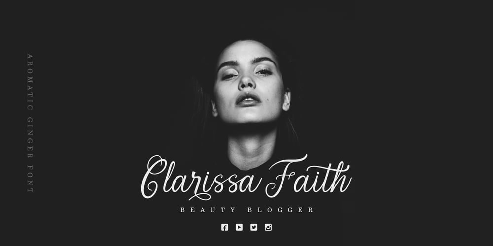 Aromatic Ginger font