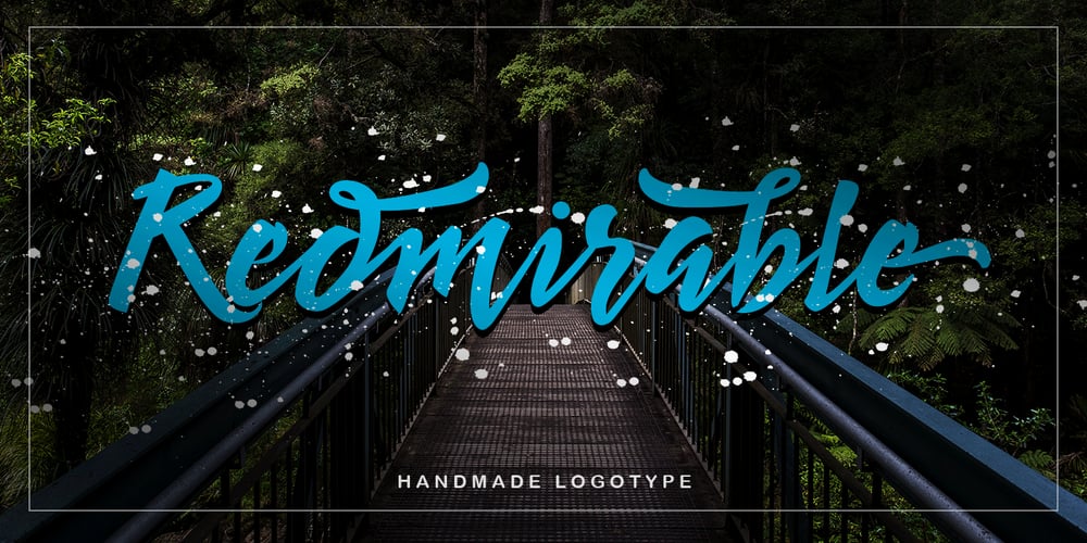 Redmirable font