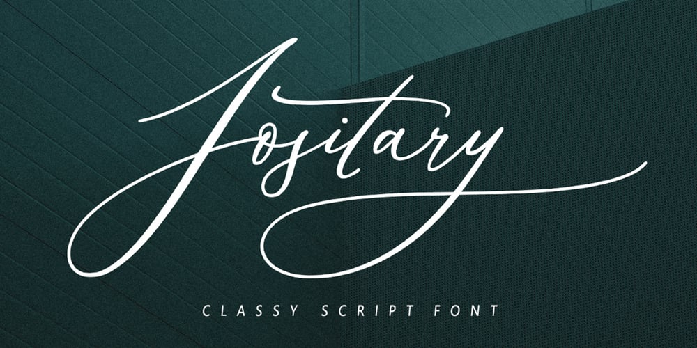 Jositary font