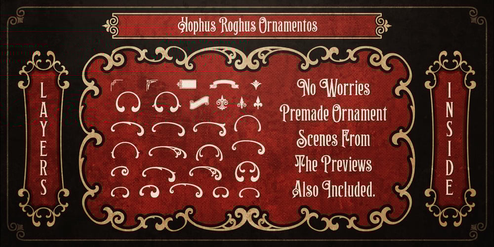 Hophus Roghus font