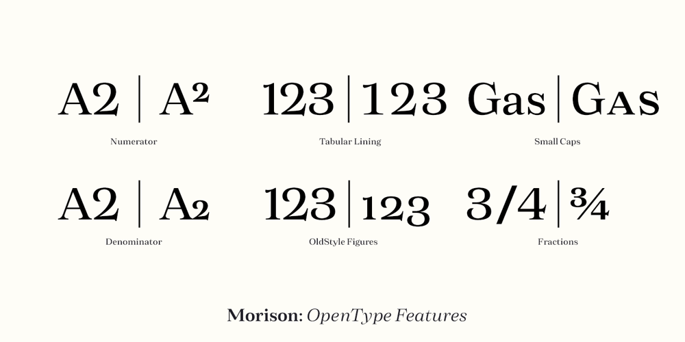 Morison font