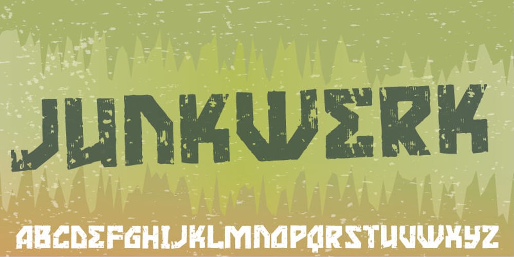 Junkwerk font