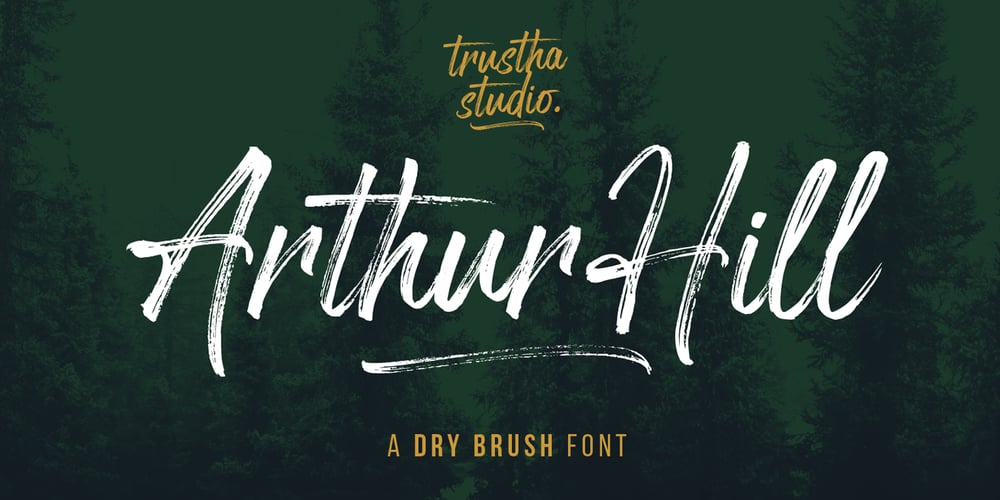 Arthur Hill font