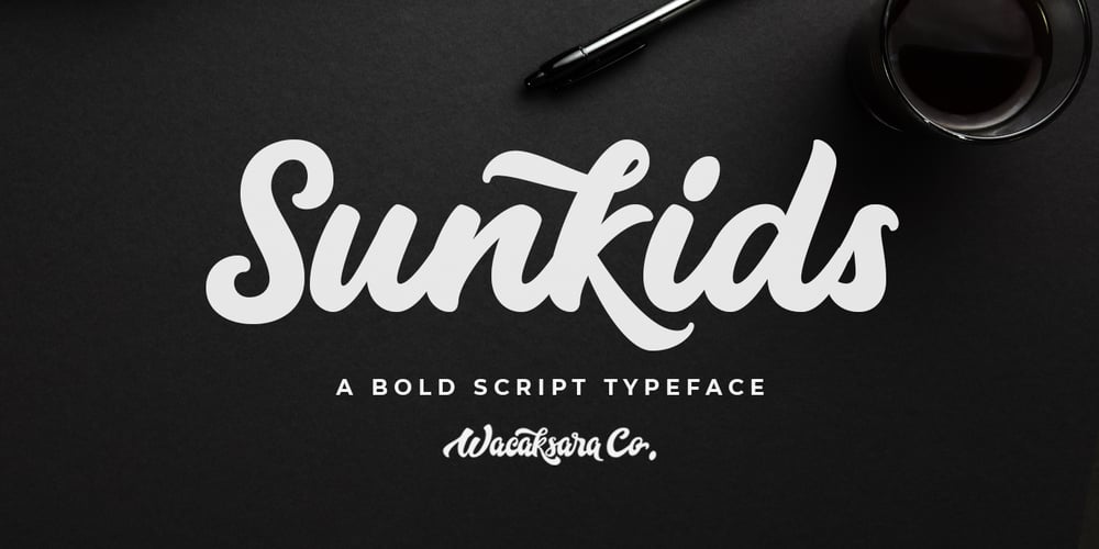 Sunkids font