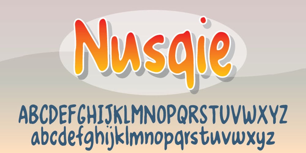 Nusqie font
