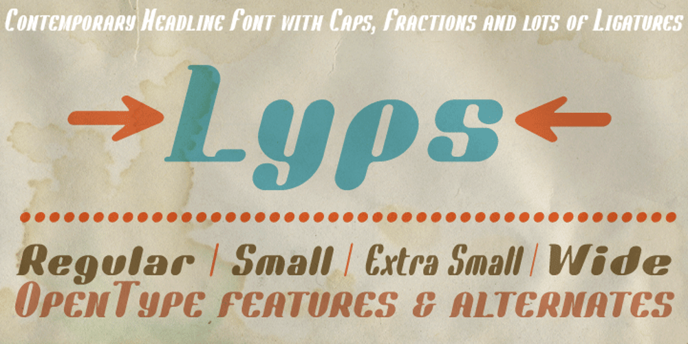 Lyps font