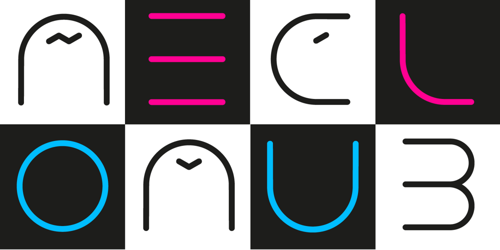 NEON CLUB MUSIC font