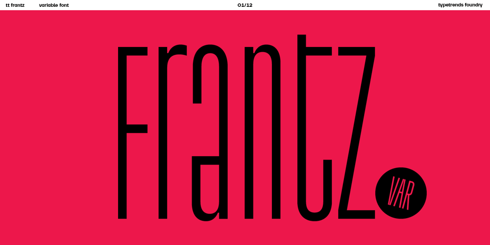 TT Frantz font