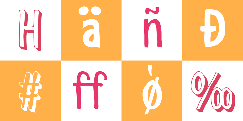 Shaky Hand Some Comic font