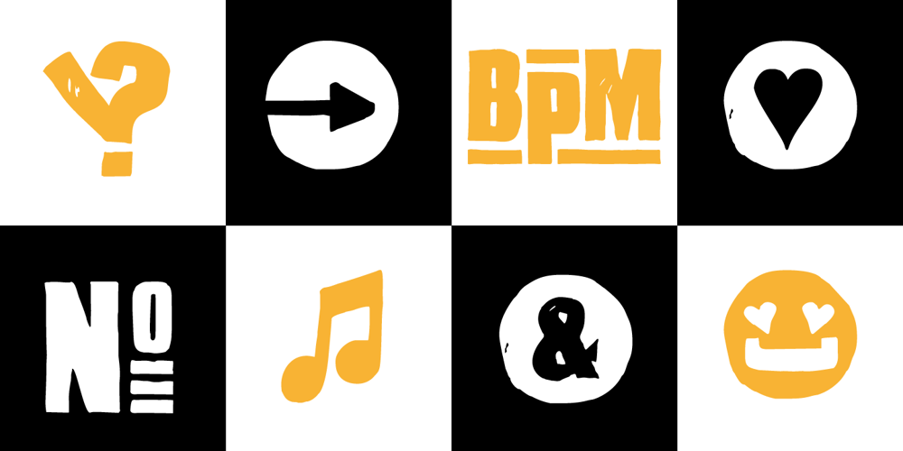 Hand Sketch Rough Poster font