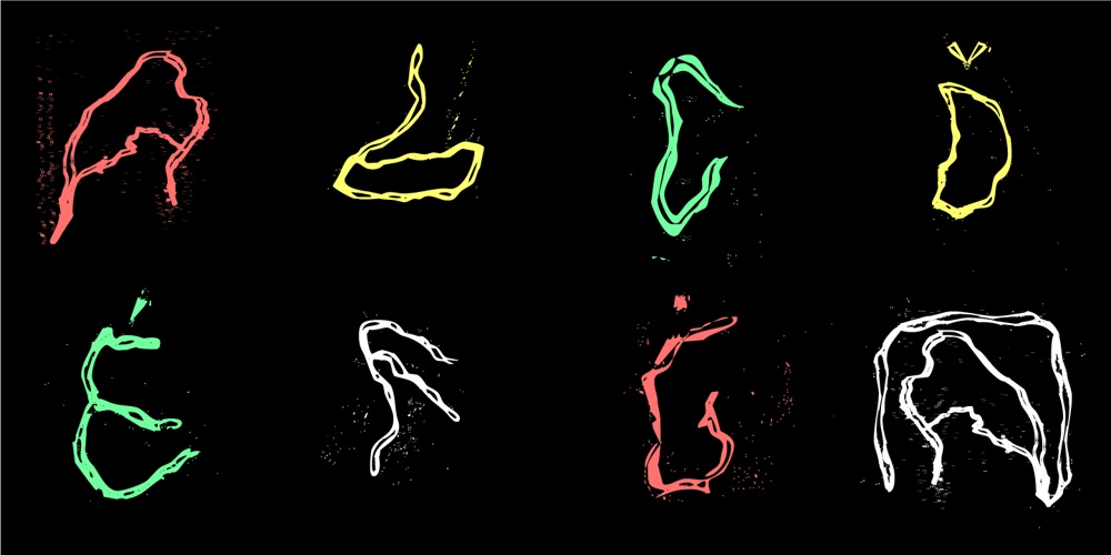 Happy Brain Creepy Thalamus font