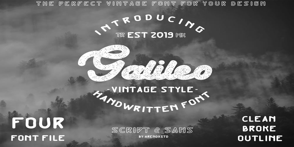 Galileo font