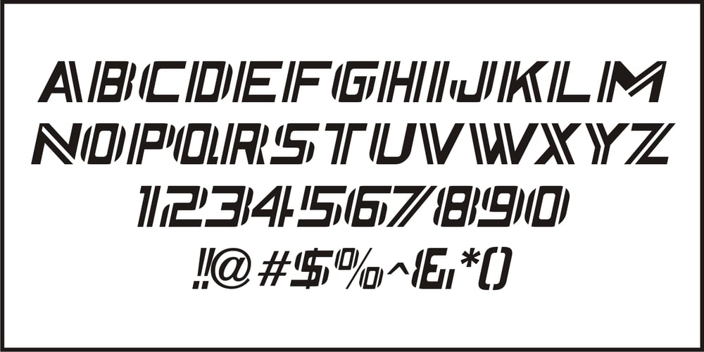 Woodline font