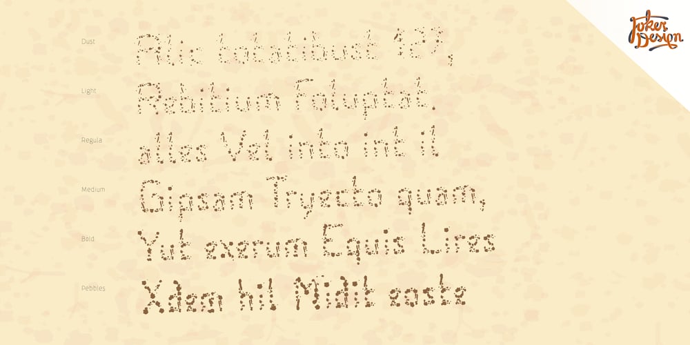 Cristal Crumble font