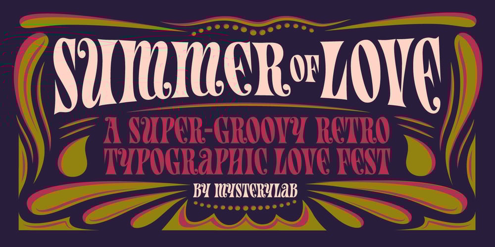 Summer of Love font