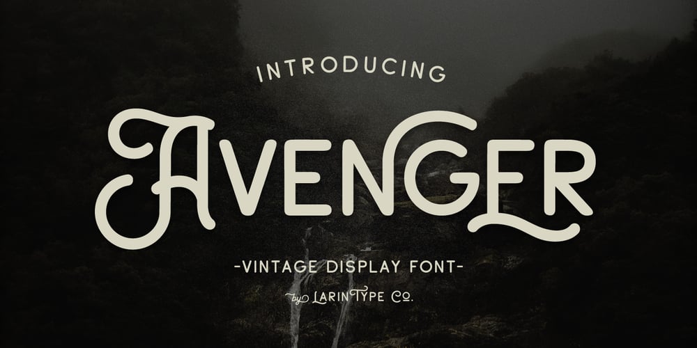 Avenger font