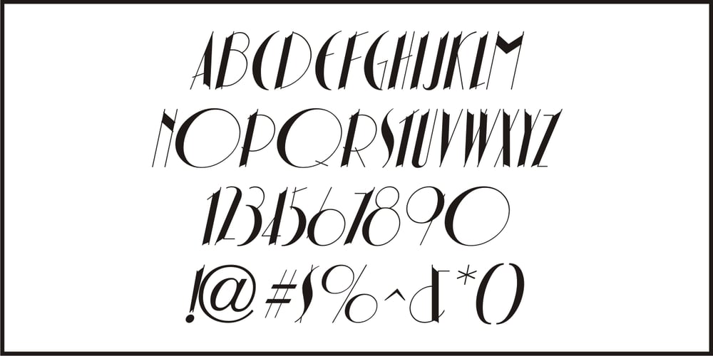 Chinese Song JNL font