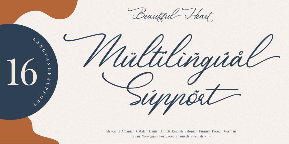 Beautiful Heart font
