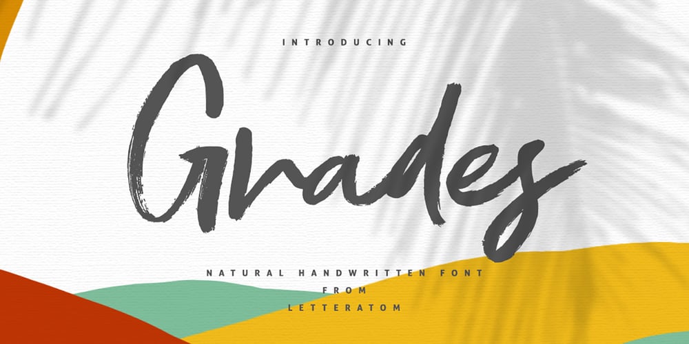 Grades font