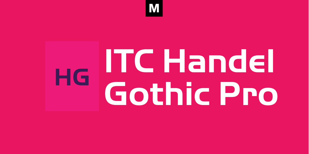 ITC Handel Gothic font