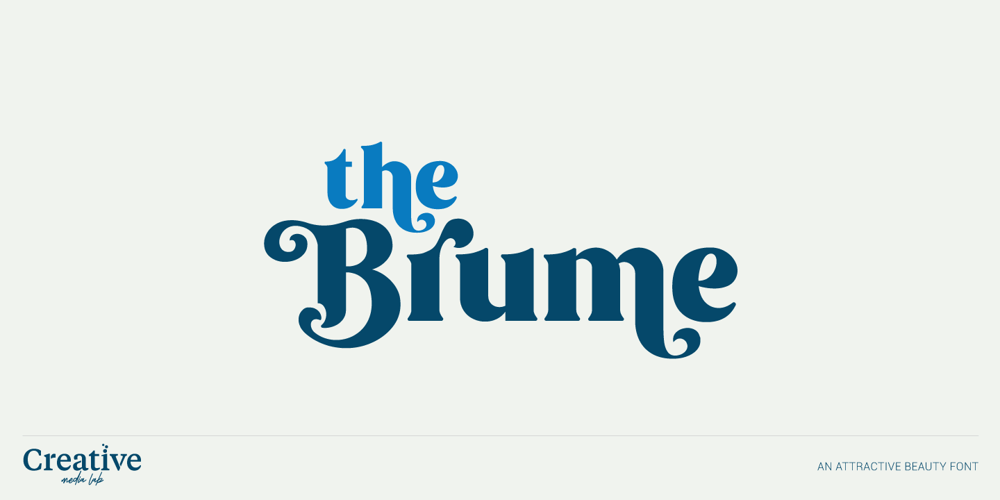 Brume font