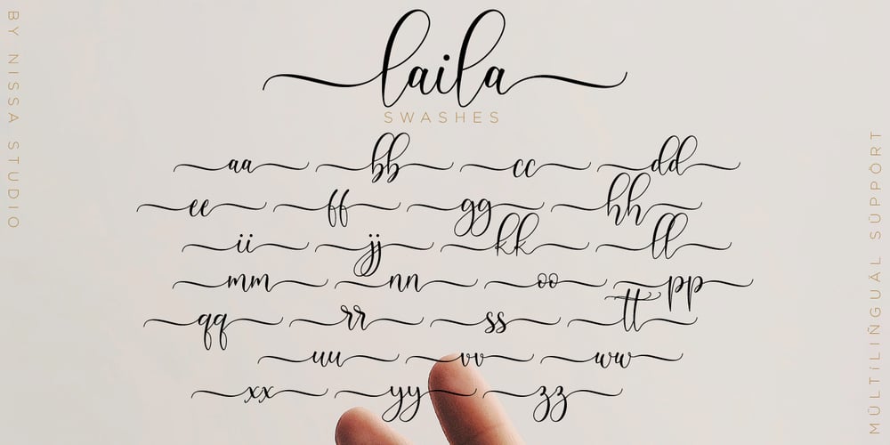 Laila font
