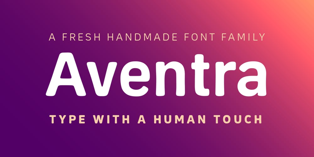 Aventra font