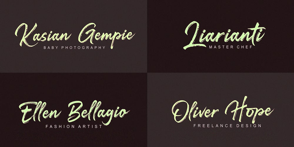 Darkline font