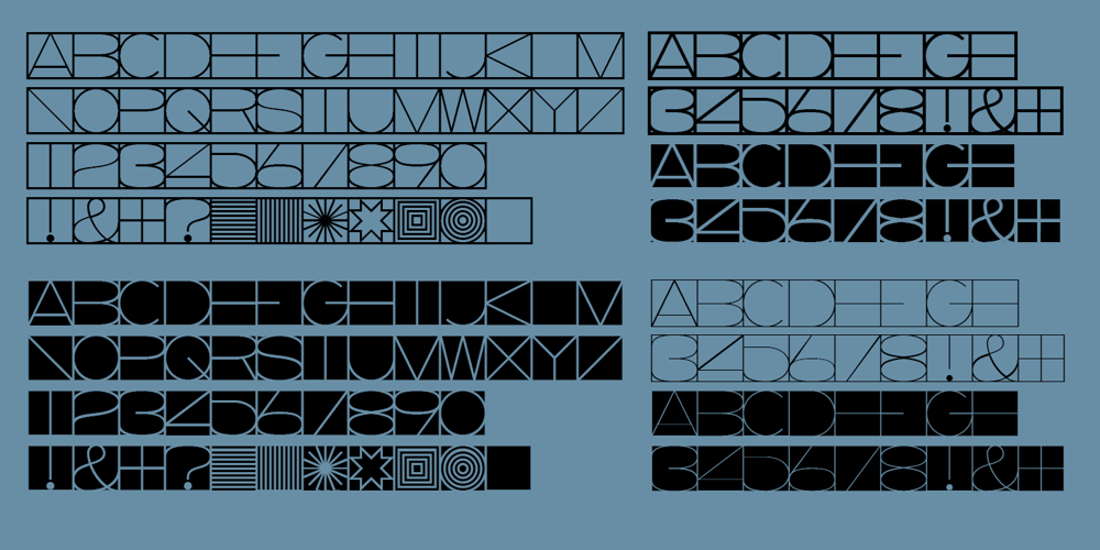 PIXymbols Squared font