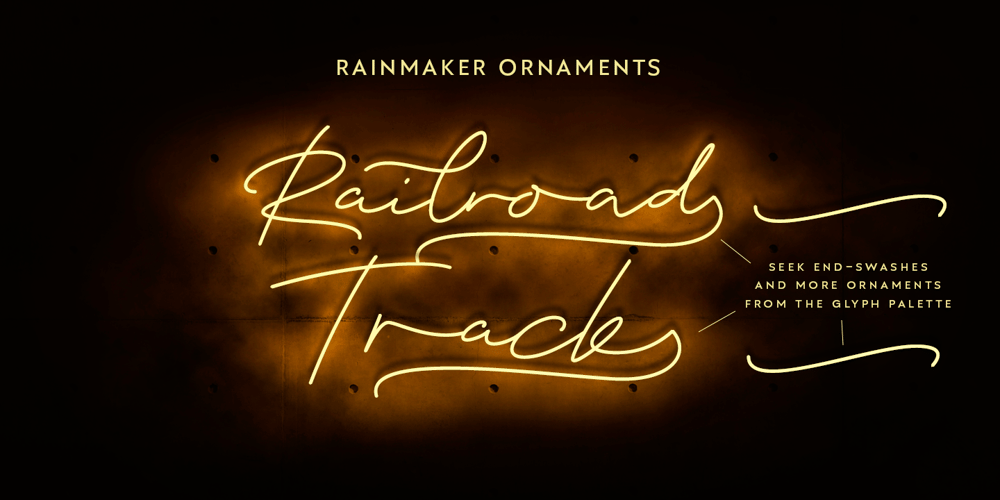 Rainmaker Script font