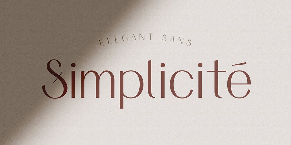 HV Simplicite font