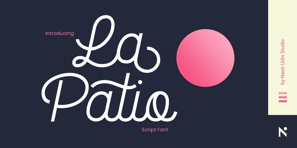 La Patio font
