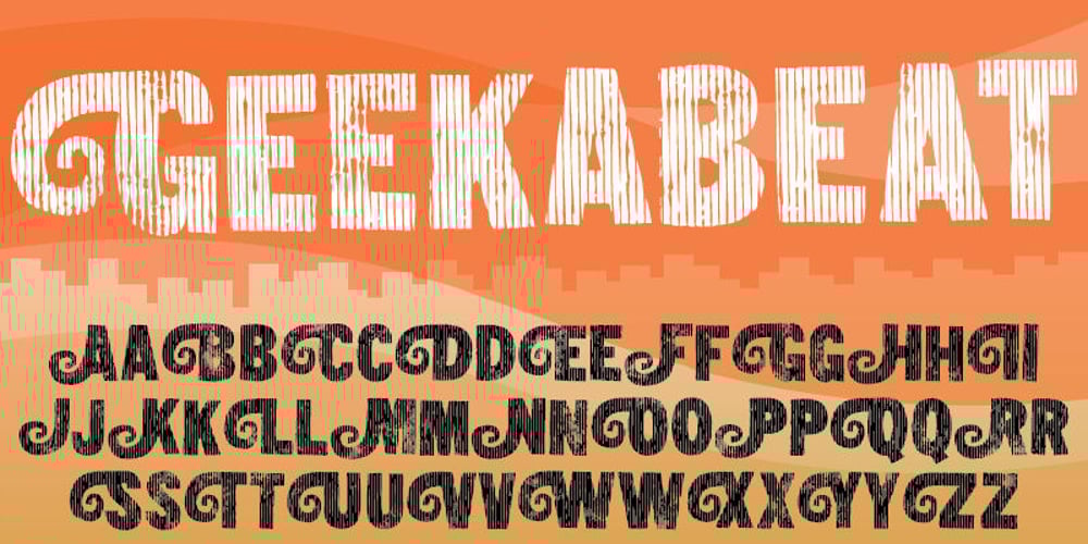 Geekabeat font