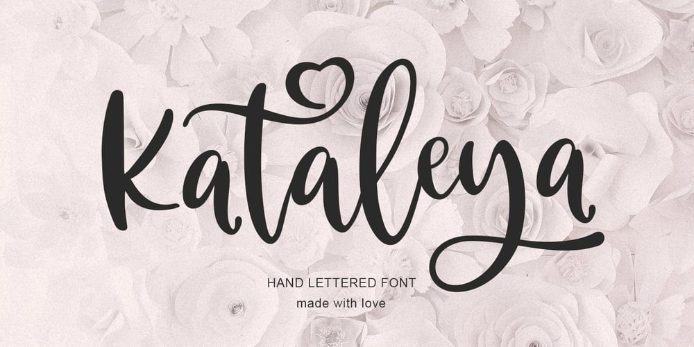 Kataleya font