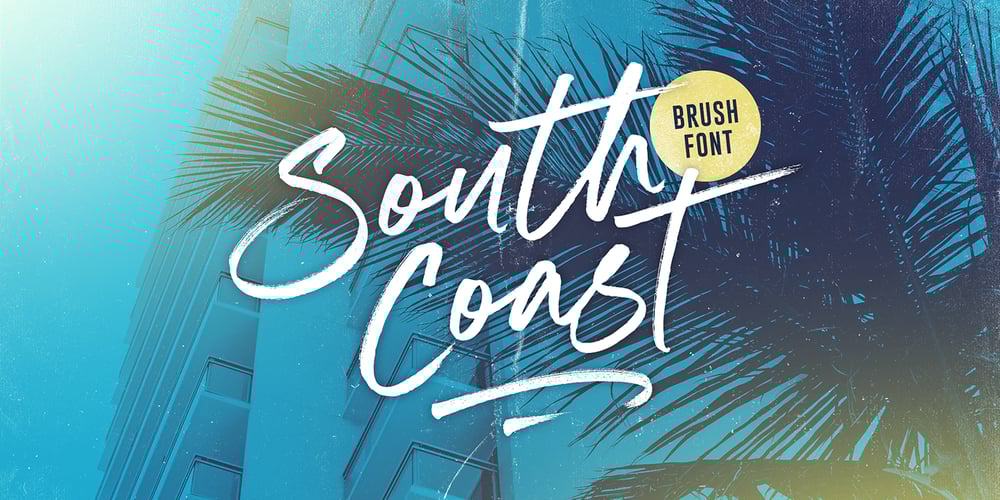South Coast font