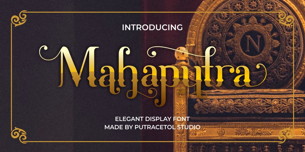 Mahaputra font