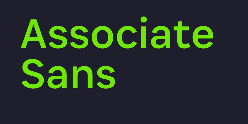 Associate Sans font